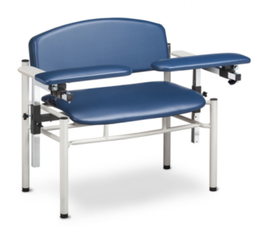 SC Series Extra Wide Padded Blood Drawing Chair