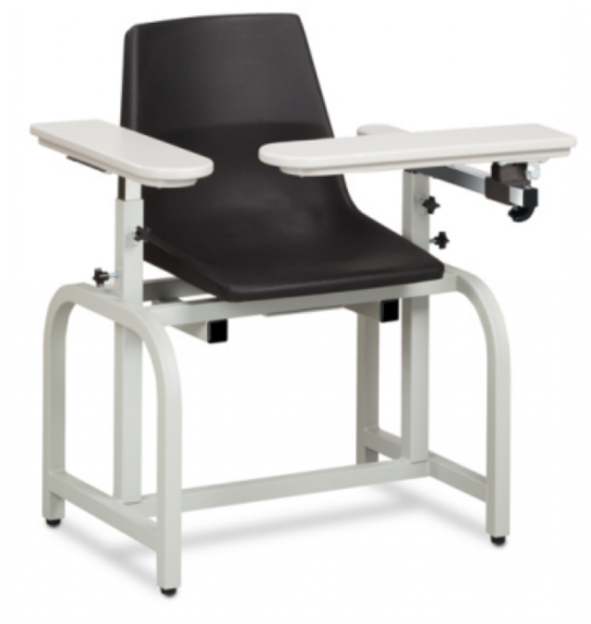 Standard Lab Series Blood Drawing Chair for Phlebotomy with ClintonClean Arms