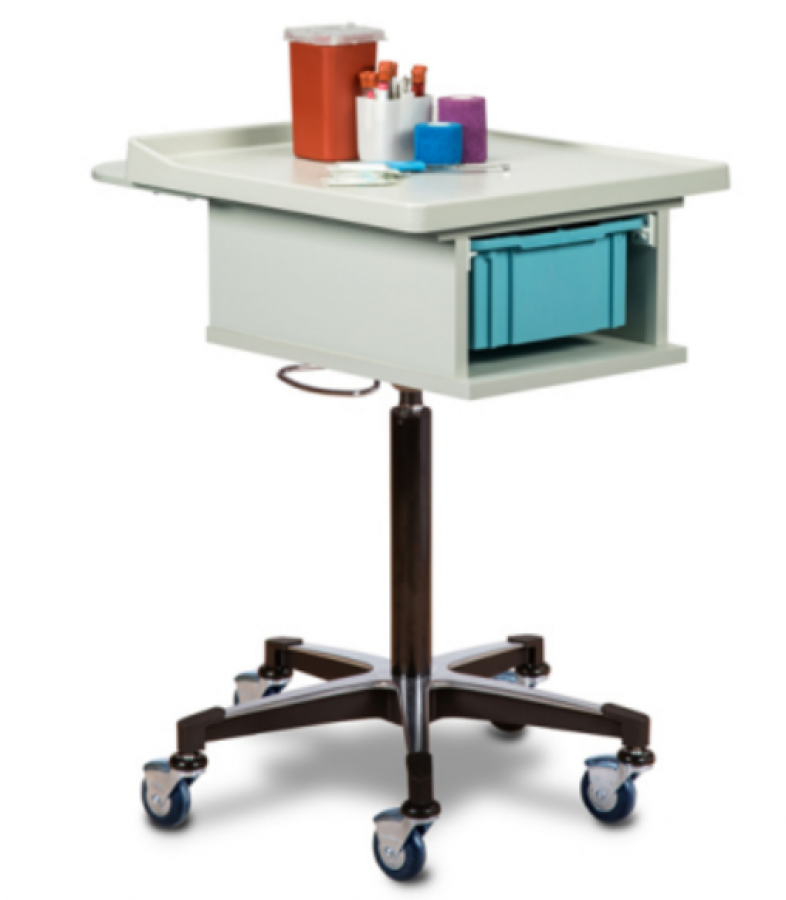 One-Bin Phlebotomy Cart