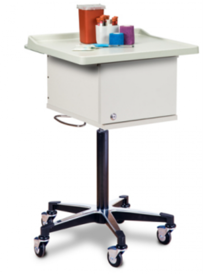 Two-Bin Phlebotomy Cart
