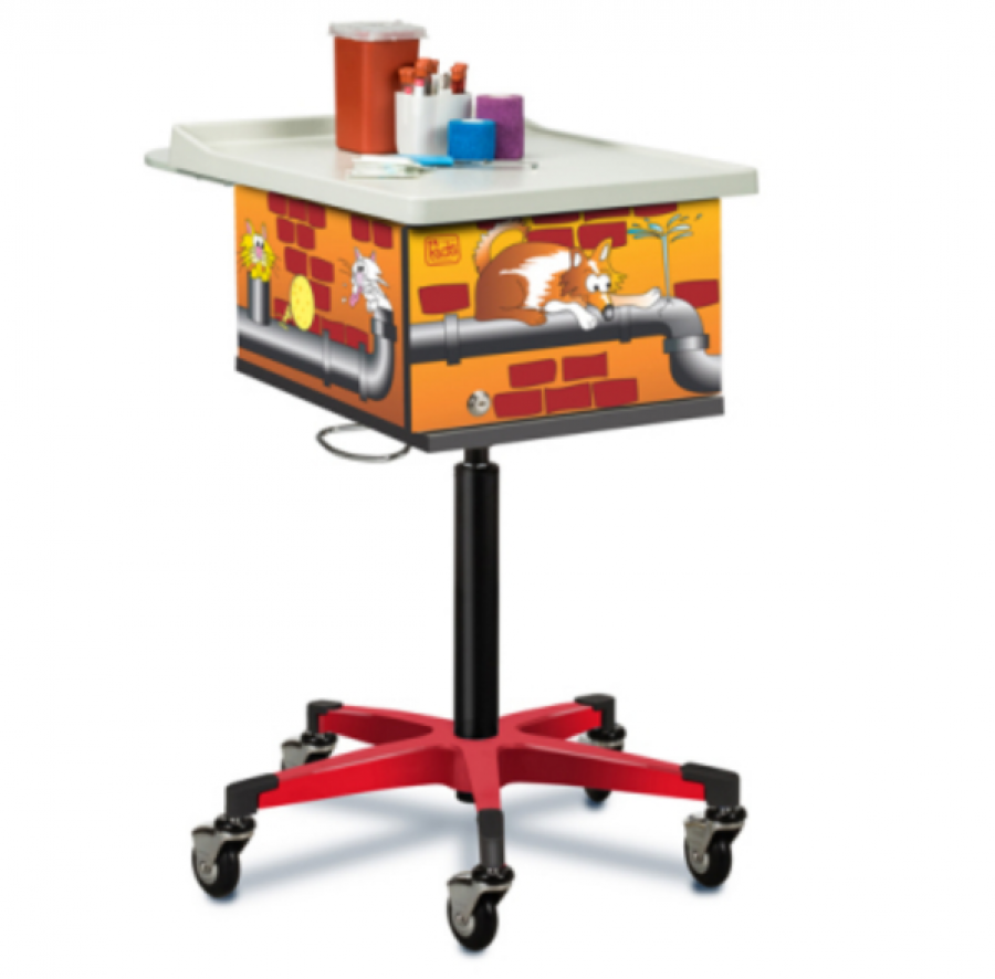 Pediatric - Alley Cats & Dogs Phlebotomy Cart