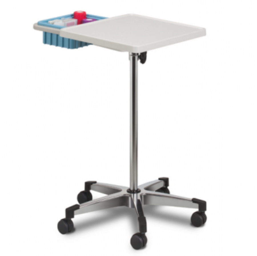 Mobile Phlebotomy Work Station with Bin
