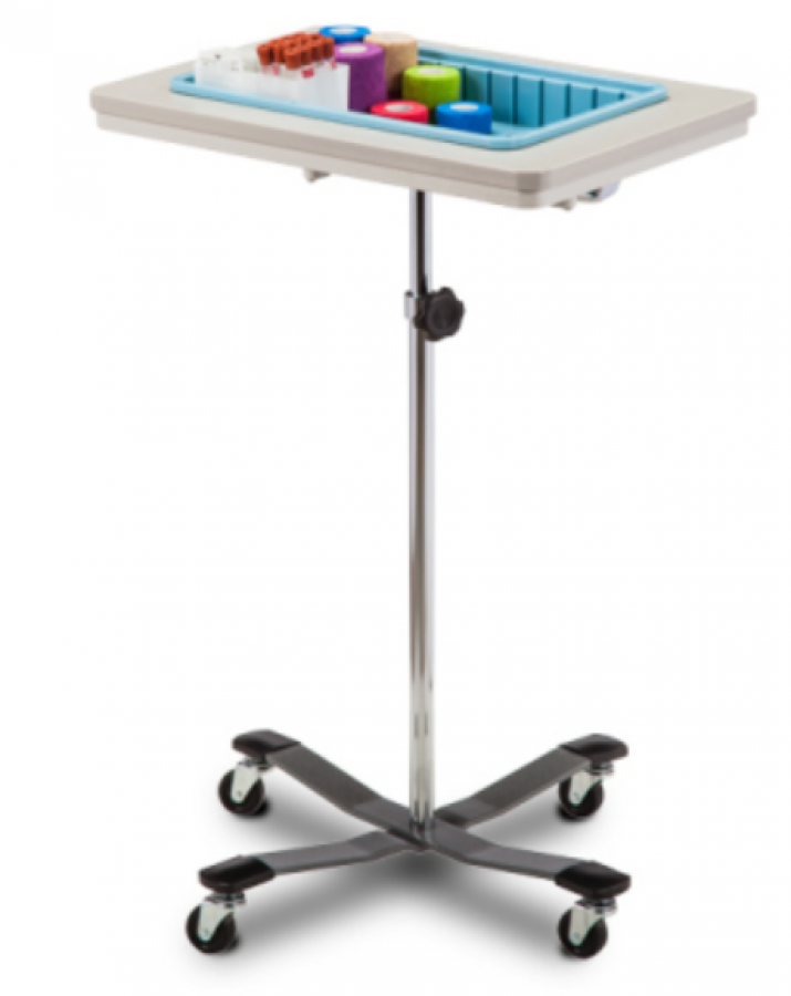 One-Bin Mobile Phlebotomy Stand