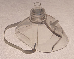 LIFE Corporation, LIFE-102, CPR Mask with O2, Portable Oxygen