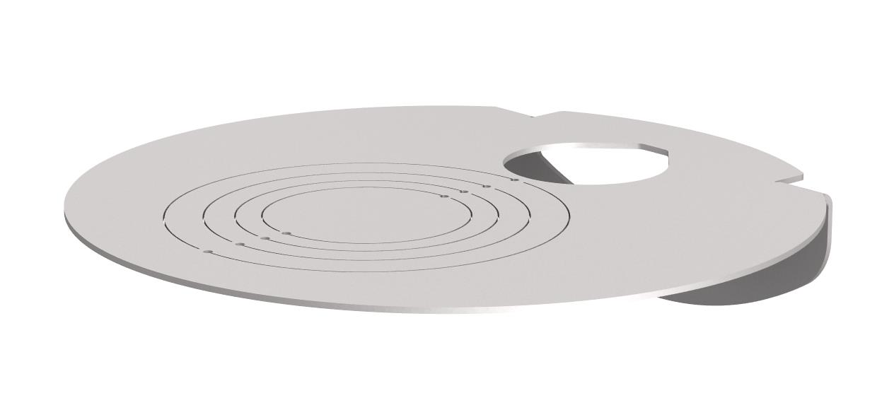 FX2 Ceiling Cover Plate - Low Arms