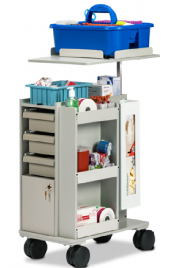 67032 Slimline Store & Go Phlebotomy Cart