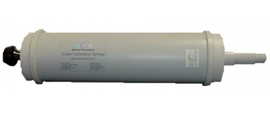 NDD 3-Liter Calibration Syringe With Calibration Adapter