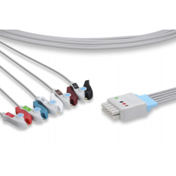 GE Healthcare > Marquette Compatible ECG Leadwire - 412681-001