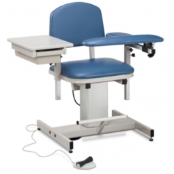 Power Series Padded Blood Drawing Chair with Drawer