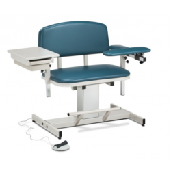 Power Series Extra Wide Padded Blood Drawing Chair with Drawer